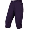 Image de Endura Hummvee-clickfast Liner 3/4-broek Paars S Vrouw