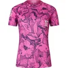 Image de Endura Grid Floral Women's Ltd Printed S/s Tee Pink Pop - L