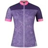Image de Endura Fs260 Floral Korte Mouw Wielertrui Paars XL Vrouw