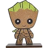 Image de Crystal Art Diamond Painting Marvel Groot - Superhelden figuur - Vanaf 6 jaar