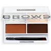 Image de Makeup Revolution - Brow Palette - Wenkbrauw palette - Medium bruin - Mini 3.2G