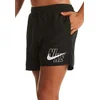 Image de Nike Swim 5 VOLLEY SHORT Heren Zwembroek - Zwart - Maat M