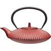 Image de La Cafetiere Gietijzeren Japanse Theepot met Mandje