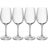 Image de Witte Wijnglazen, Set van 4 Stuks, 0.35 L, Loodvrij Glas - Mikasa | Treviso