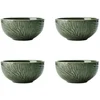 Image de Dip Kommen, Dip Schaaltjes, Set van 4 Stuks, Keramiek, 10 cm, Groen - Mikasa | Jardin