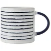 Image de Mikasa Aardewerk Mok | 390ml | Gestreept