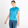 Image de De Dare2B Outdare III jersey met korte mouwen en halve rits - dames - Q-Wic Plus - lichtgewicht - Blauw