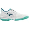 Image de Mizuno Wave Exceed Tour 5 Tennisschoenen Padelschoenen Dames Wit Groen