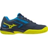Image de Mizuno Exceed Star CC Tennisschoenen Padelschoenen Junior Blauw Geel
