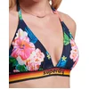 Image de Superdry Vintage Logo Tri Bikinitop Blauw XS Vrouw