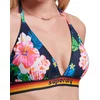 Image de Superdry Vintage Logo Tri Bikinitop Blauw L Vrouw