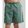 Image de Superdry - Gerecyclede zwemshort met appliqué 48 cm - Heren - Zwembroeken