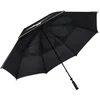 Image de Mizuno Tour-25 Twin Canopy 64 Inch Golfparaplu - Zwart