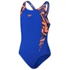 Image de Speedo Hyperboom Splice Muscleback - Zwemkleding - Blauw Fluo Oranje - 6 jaar