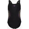 Image de Speedo meisjes badpak zwart paars - Maat 116