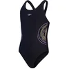 Image de Speedo Placement Muscleback Zwart/Paars Sportbadpak - Maat 128
