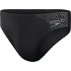 Image de Speedo Medley Logo 7cm Brief Heren Sportzwembroek - Zwart/Grijs