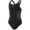 Image de Speedo Placement Muscleback Zwart/Oranje Sportbadpak - Maat 176