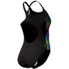 Image de SPEEDO - eco+ dig printed medalist bla/yel - Wedstrijd badpak dames - Zwart, geel
