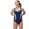 Image de Speedo Shaping Printed Lunaelustre Zwemkleding Blauw UK 38 Vrouw
