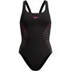 Image de Speedo Placement Muscleback Dames Sportbadpak - Zwart/Roze
