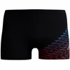 Image de Speedo Medley Logo Aquashort Heren Sportzwembroek - Zwart/Oranje