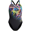 Image de Speedo Badpak Eco Endurance+ Placement Print Powerback Zwart/Geel