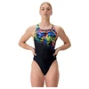 Image de Speedo Badpak Eco Endurance+ Placement Print Powerback Zwart/Geel