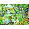 Image de House of Puzzles legpuzzels Tales of the River - 500 XL stukjes dieren - vanaf 3 jaar
