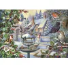 Image de House of Puzzles legpuzzel Winter Birds 500 XL stukjes dieren.