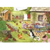 Image de House of Puzzles legpuzzel Grandma's Garden 500 XL stukjes karton.