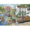 Image de House of Puzzles legpuzzel - By The Canal 1000 stukjes puzzel.
