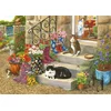 Image de House of Puzzles legpuzzel Puss 'N' Boots 500 stukjes XL katten.