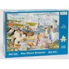 Image de House Of Puzzles XL Legpuzzel - Grote stukken - Sea Shore Breezes - 500