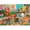 Image de The House of Puzzles - Legpuzzel - 1000 stukjes - Hen Pecked