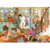 Image de House of Puzzles legpuzzel 1000 stukjes Woolly Hats & Wellies puzzel.