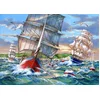 Image de House of Puzzles legpuzzel Tall Ships 1000 stukjes karton.