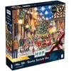 Image de House of Puzzles kerst puzzel Santa Switch On 1000 stukjes.