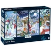 Image de House of Puzzles (4x 500 stukjes) Let it Snow