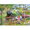 Image de House of Puzzles legpuzzel XXL stukken Full Steam Ahead 500 stukjes.