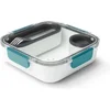 Image de Black+Blum Lunchbox Original - 3 vakken - Blauw