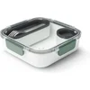 Image de Black+Blum Lunchbox Original - 3 vakken - Groen