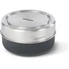 Image de Black+Blum Glazen Lunchbox - Kom - 750ml - Grijs