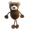 Image de The Puppet Company vingerpop - beer knuffel speelgoed.