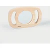 Image de tickit® Makkelijk vast te houden houten Handspiegel