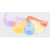 Image de tickit® Doorschijnende Kleur Maatbekers - Pk5