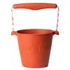 Image de SCRUNCH Speelgoedemmer - Oranje - Opvouwbaar - Recycleerbaar