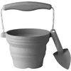 Image de SCRUNCH Speelgoedemmer - Grijs - Opvouwbaar - Recycleerbaar