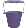 Image de SCRUNCH Speelgoedemmer - Paars - Opvouwbaar - Recycleerbaar