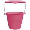 Image de SCRUNCH Speelgoedemmer - Rood - Opvouwbaar - Recycleerbaar